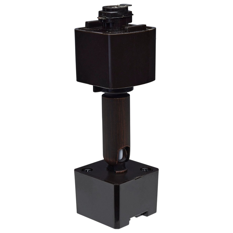 Sloped Ceiling Track Adapter in Brown Finish by Nuvo Lighting