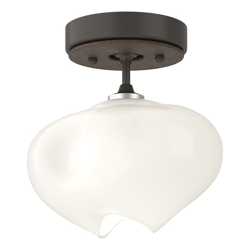 Ume 1-Light Semi-Flush Dark Smoke Bronze