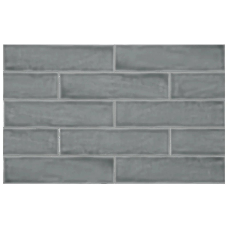 3″ x 12″ Teramoda Charcoal Glossy