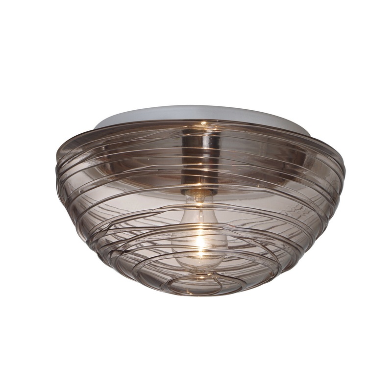 Besa 906202C Wave One Light Ceiling Mount (Discontinued)