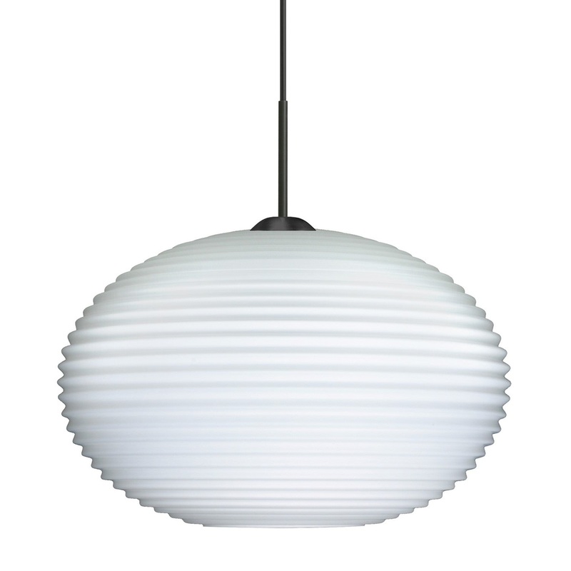 Besa J-491307-BK Besa Pape 12 Pendant One Light Pendant Black