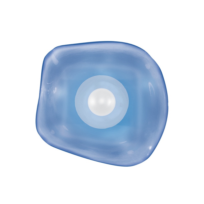 Embark 12″H Sconce White/Blue