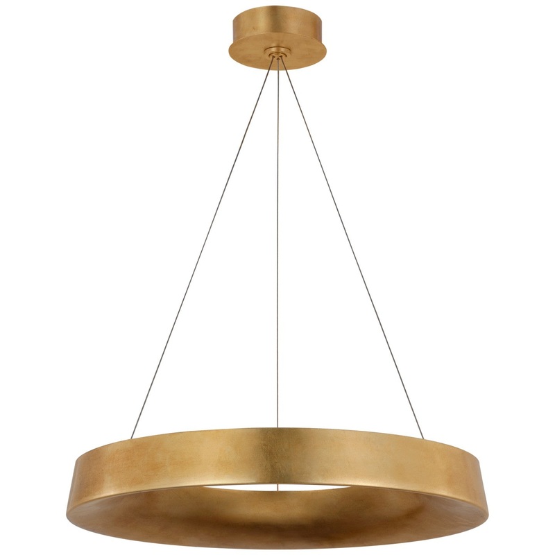 LED Chandelier from the Neptune Collection in Gild Finish by Visual Comfort Signature
