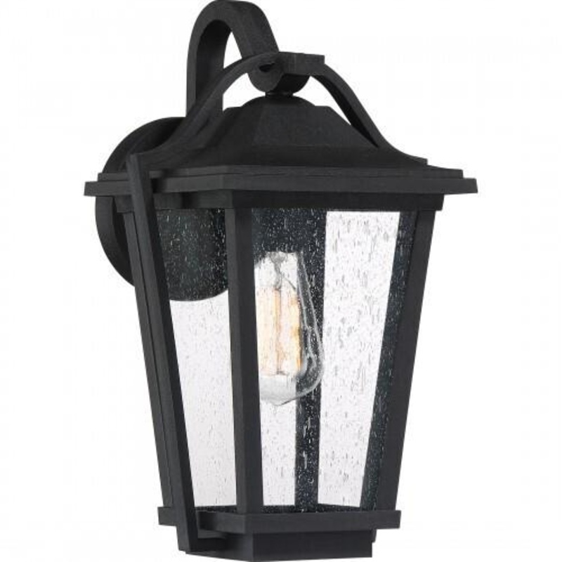 Quoizel DRS8409EK Darius Outdoor wall 1 light earth black Outdoor Lantern
