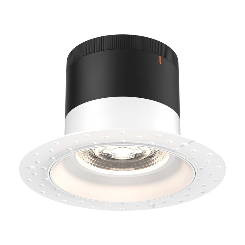 6″ Modular Downlight White (Trimless) 35 Degrees Regressed