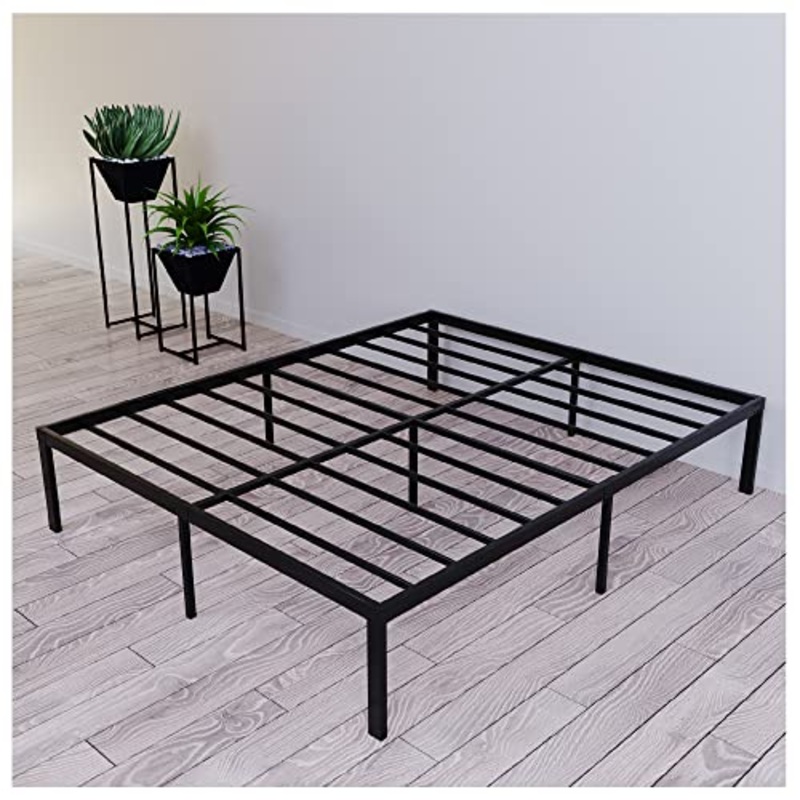 Dreamzie Letto Matrimoniale con Contenitore 160×200 Ferro Struttura Letto Matrimoniale Robusta, Facile da Montare, Grande Capacit di Stoccaggio – Altezza 36cm