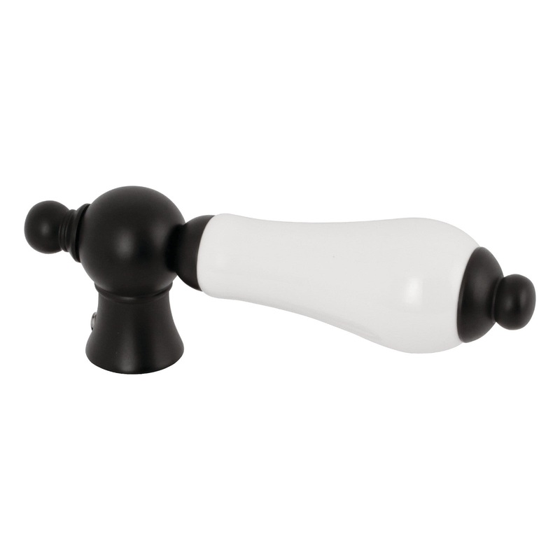 KSH1160PL Porcelain Lever Handle, Matte Black