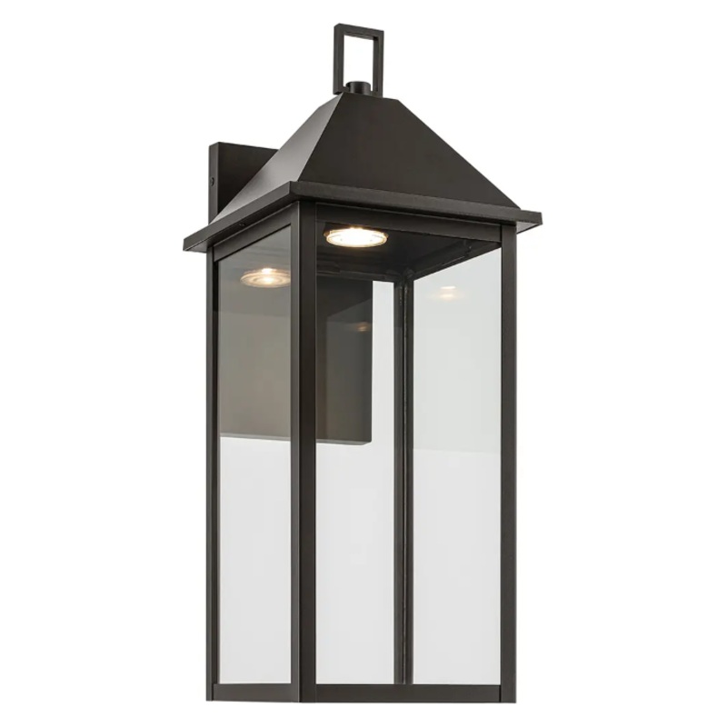 Prin 22″ 1-Light Outdoor Wall Light Olde Bronze Dark Sky Compliant