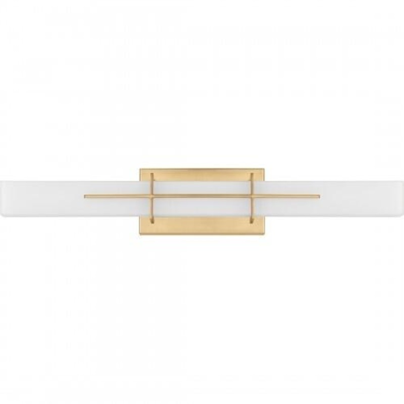Quoizel PCGI8528AB Gemini Bath led light aged brass Bath Light