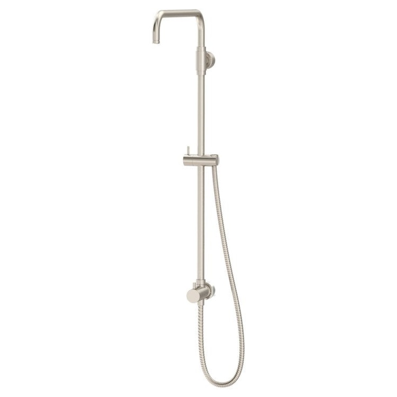 Shower Pipe Dia Exposed Riser 1 Lever Satin Nickel