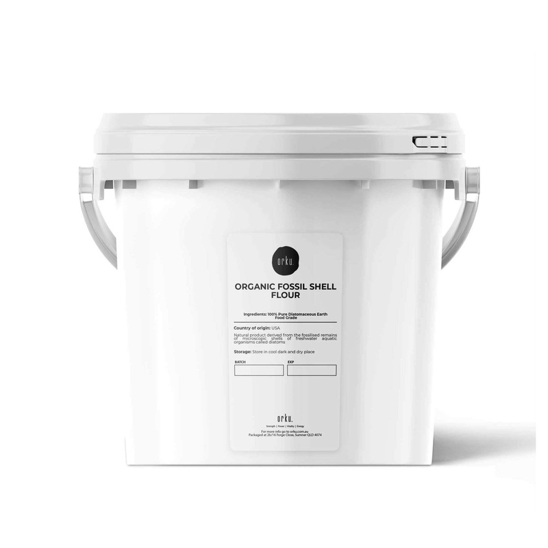 1.4Kg Organic Fine Diatomaceous Earth Tub – Food Grade Fossil Shell Flour Powder