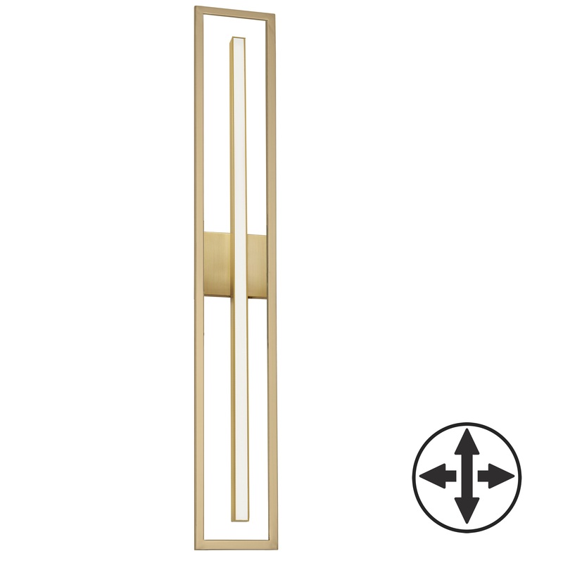 Arandel 18W Vanity Aged Brass