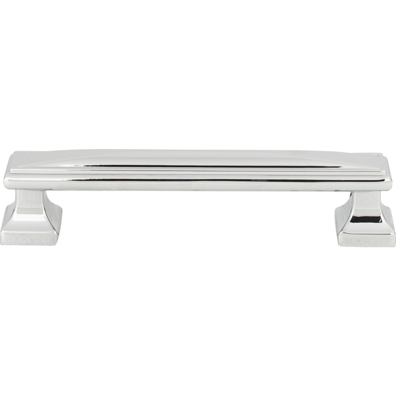 Atlas Homewares Wadsworth Pull 5 1/16 Inch (c-c) Polished Chrome