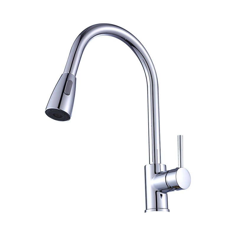 Basin Mixer Pull-Down Tap Faucet -Kitchen Laundry Bathroom Sink
