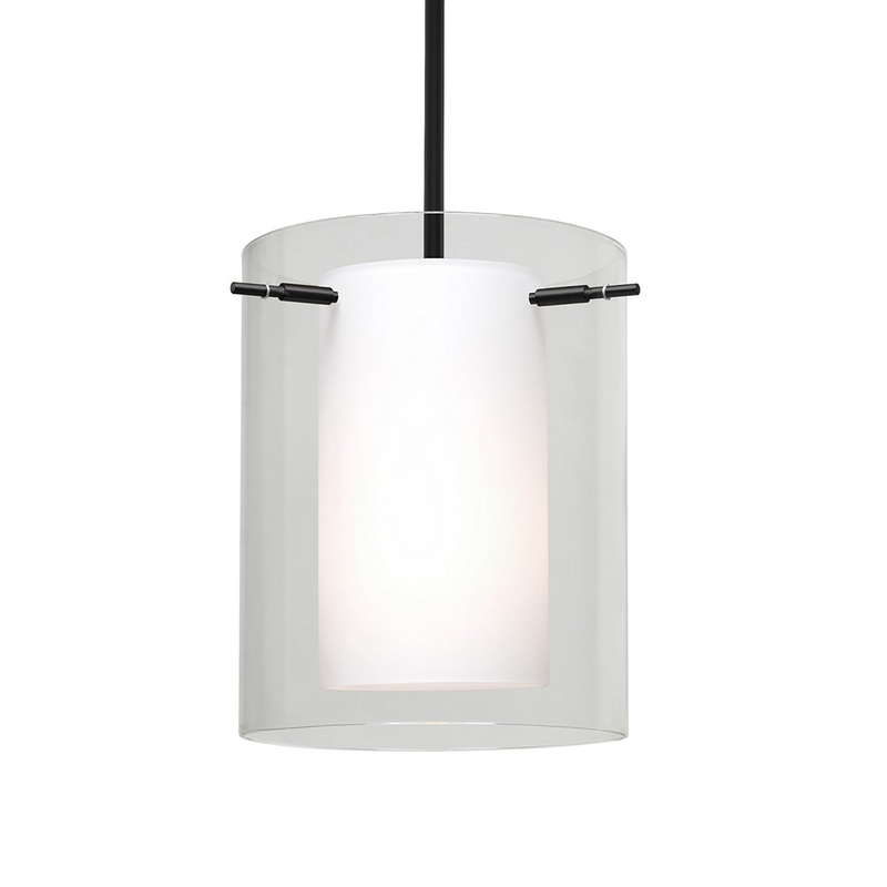 Besa 1TT-C00607-BK Besa Pahu 8 Stem Pendant One Light Pendant Black
