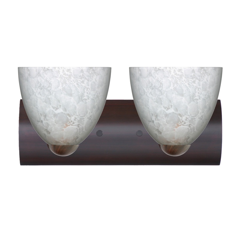 Besa 2WZ-757219-LED-BR Sasha Two Light Wall Sconce Bronze (Discontinued)