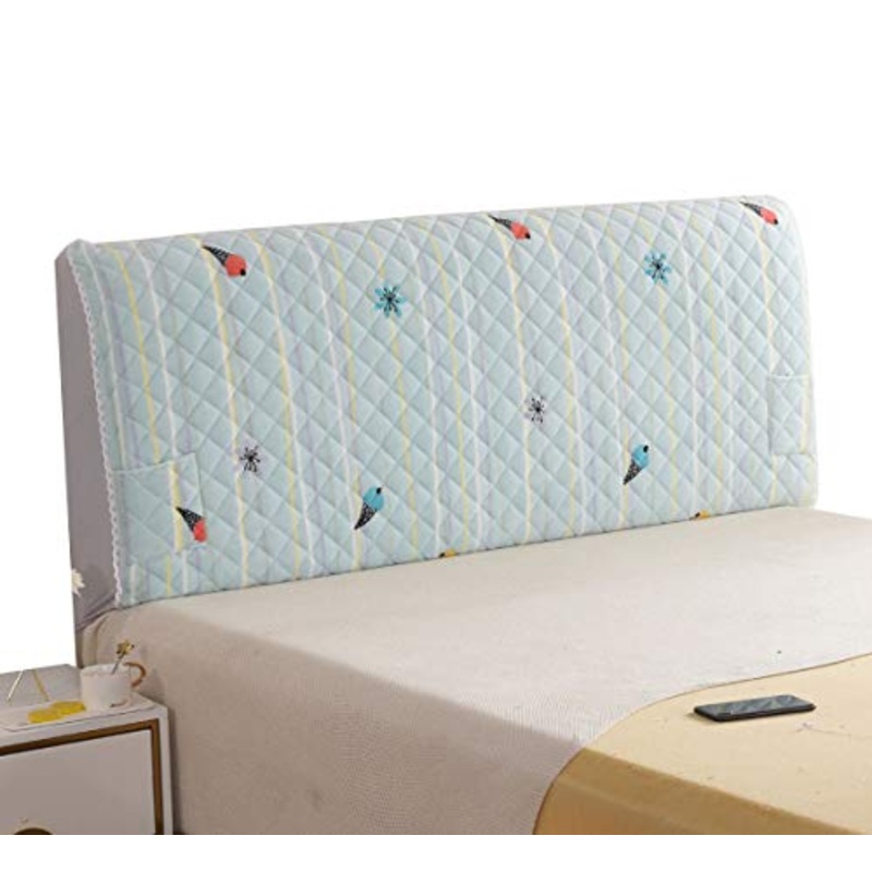 HDGZ Fodera Elastica Protezione Copertura per Testiera per Letto Copri Testata Letto Elastico all-Inclusive Coperchio Europeo Soft Cover Lavabile Testata Letto (Color : I, Size : 200 * 60cm)
