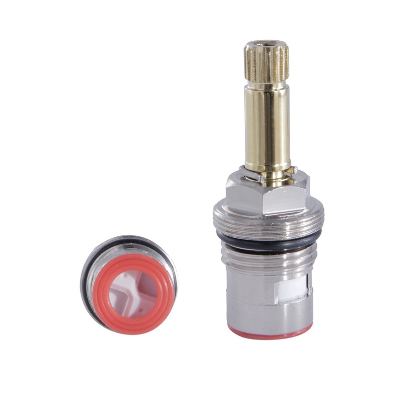 KSRP1292HC Hot Ceramic Disc Cartridge (1 Piece), Polished Brass