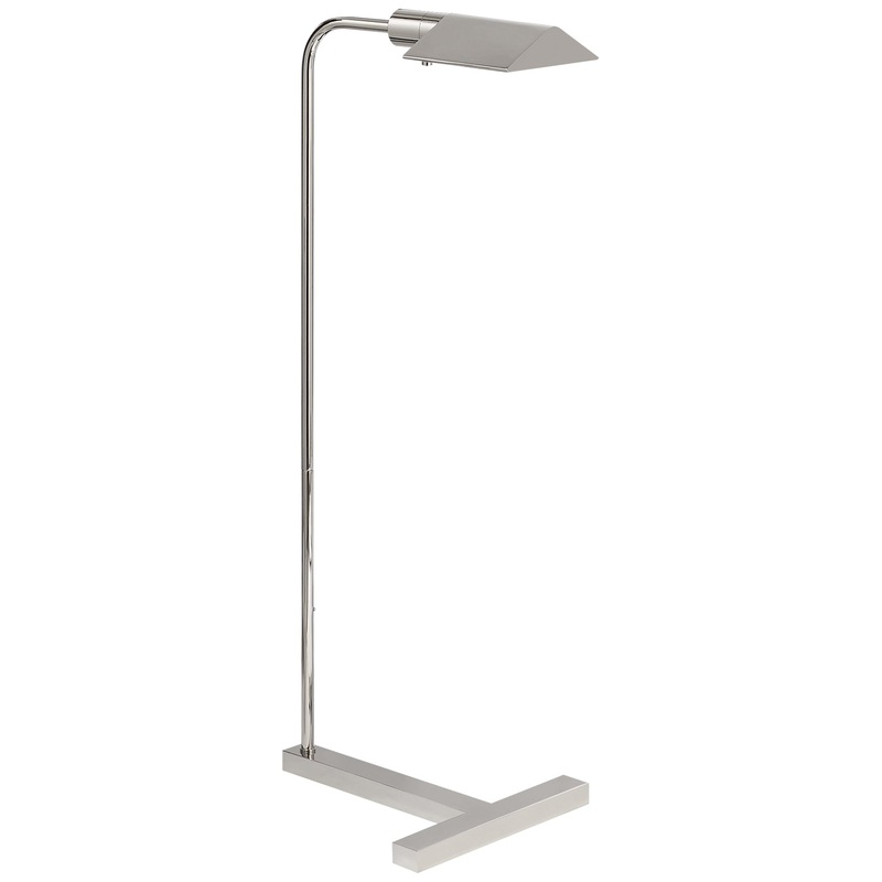 One Light Floor Lamp from the William Collection in Polished Nickel Finish by Visual Comfort Signature