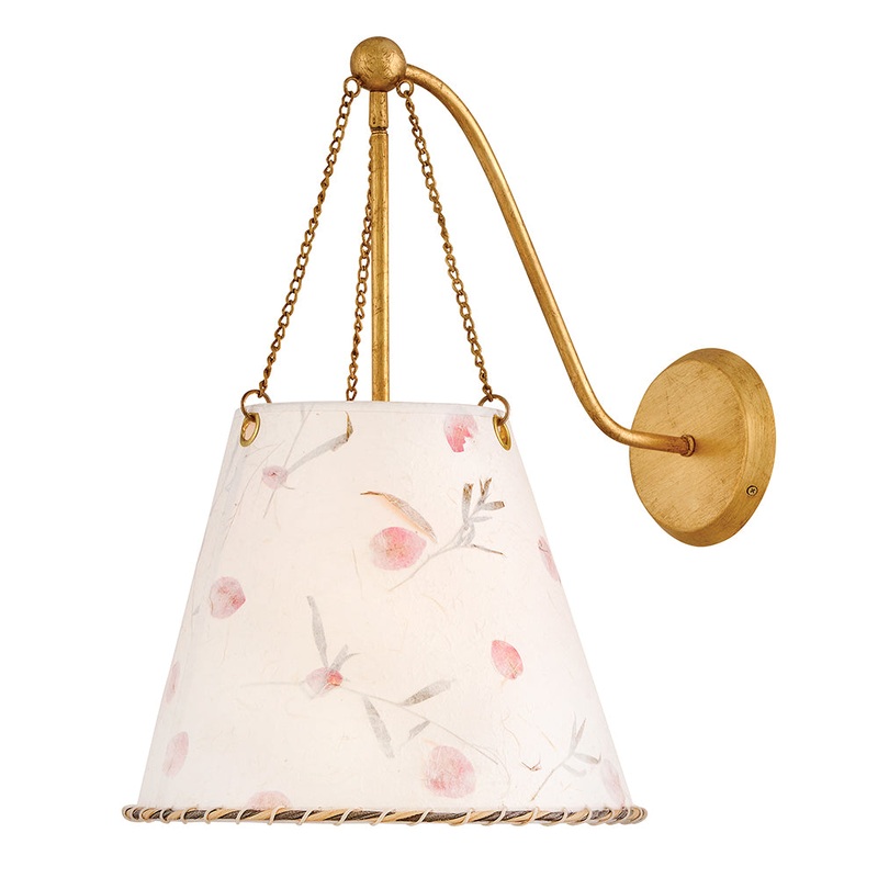 Primrose Large Sconce Distressed Brass