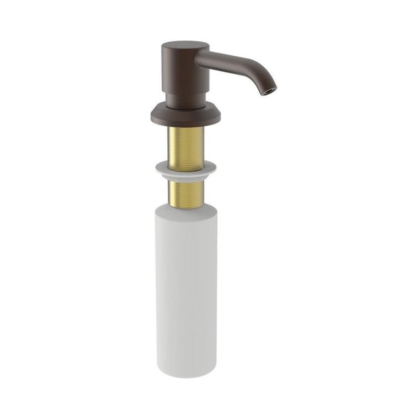 Soap Dispenser Jeter English Bronze Deck Mount Brass Pump