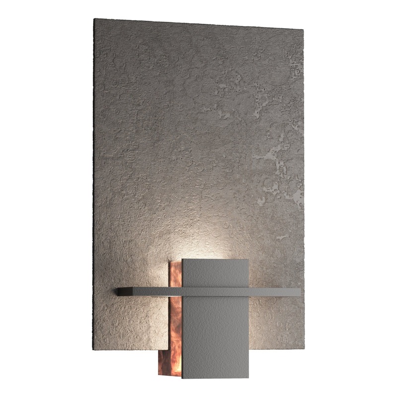 Aperture Sconce Black Topaz Glass (ZB)