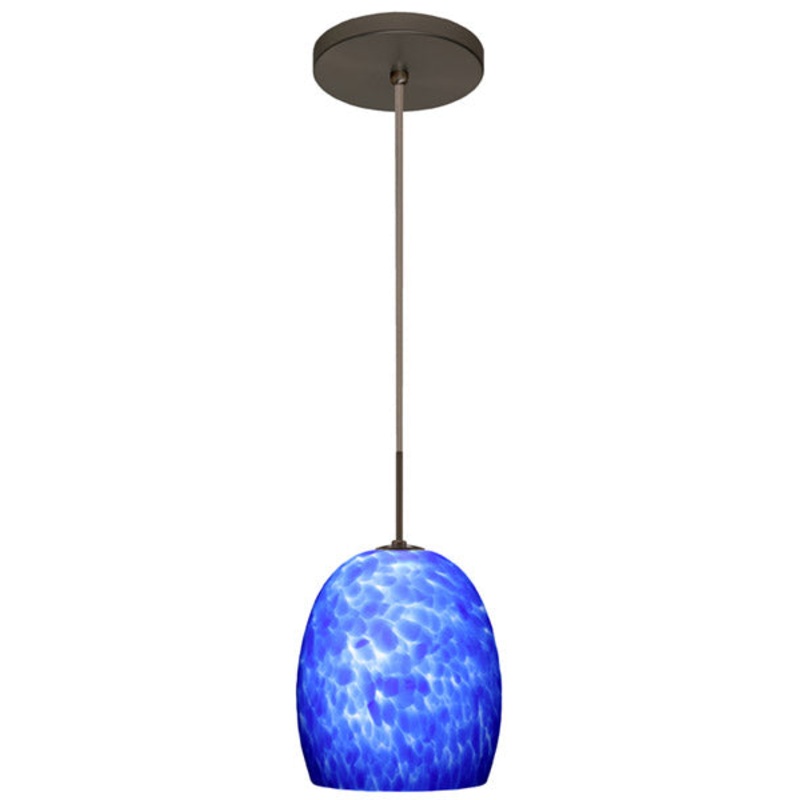 Besa 1JT-169786-BR Lucia One Light Pendant Bronze