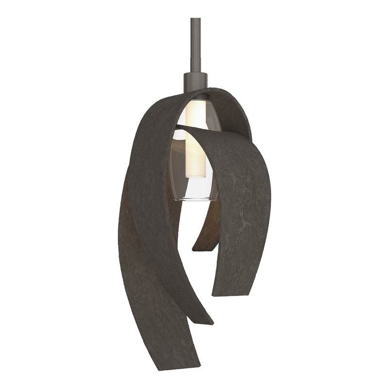 Corona Large Mini Pendant Dark Smoke