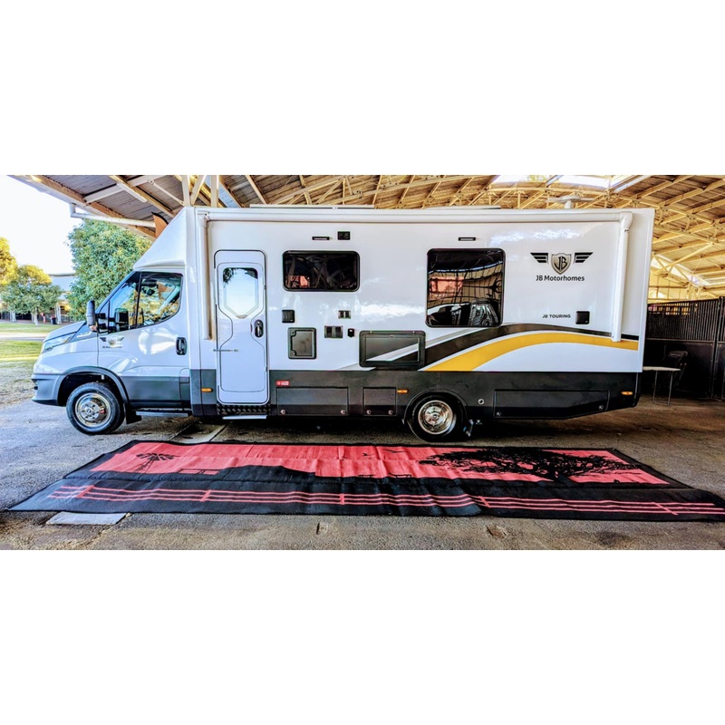 Country Orange 6m x 2.4m recycled mat