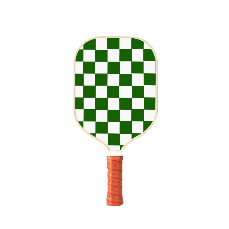Style 5 White And Green T700 Carbon Fiber & Fiberglass Pickleball Paddle – Lightweight 220g with Anti-Slip TPU Grip for Training & Competition