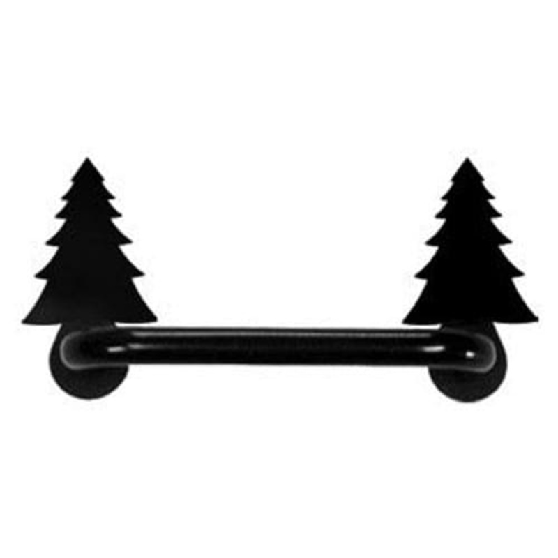Village Wrought Iron DHP-B-42 Pine Tree Door Handle Horizontal