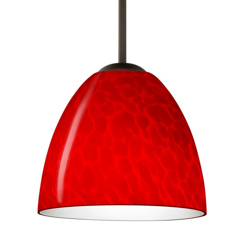 Besa 1BC-7572RC-MED-BR Besa Sasha Pendant One Light Pendant Bronze