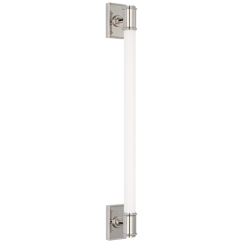 LED Bath Light from the Owen Collection in Polished Nickel Finish by Visual Comfort Signature