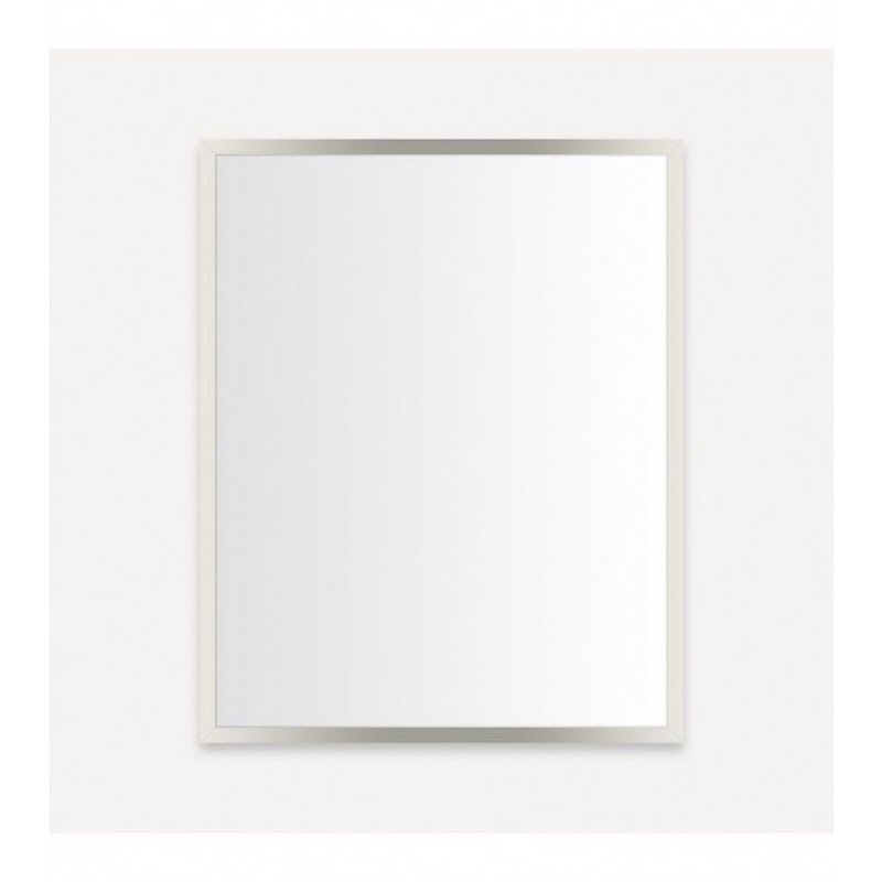 Medicine Cabinet Profiles 24W x 30H x 4D Inch 1 Doors Mirror Polished Nickel Flat Top Right Hand Side Electric