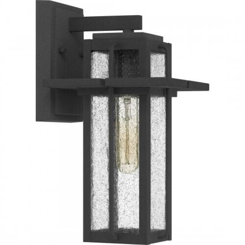 Quoizel RDL8407MB Randall Outdoor wall 1 light mottled black Outdoor