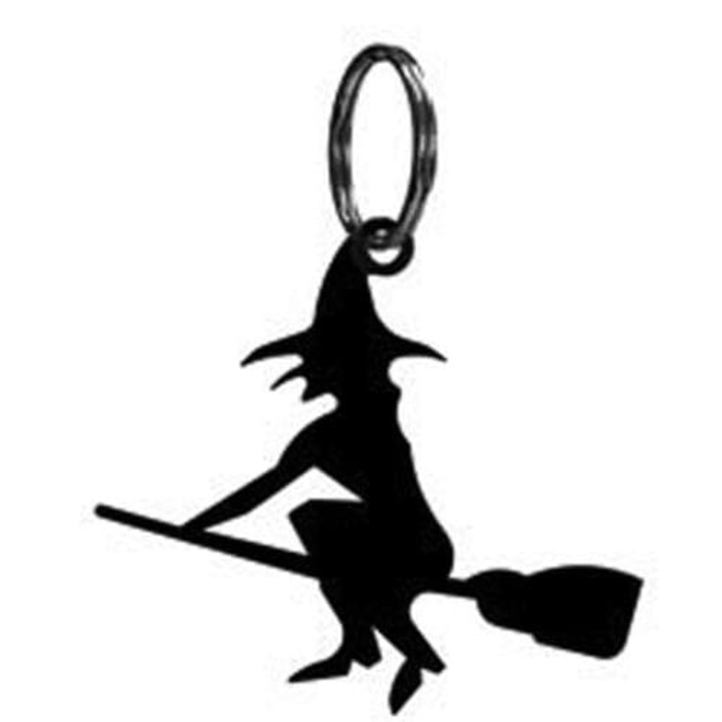 Village Wrought Iron KC-26 Witch Key Chain