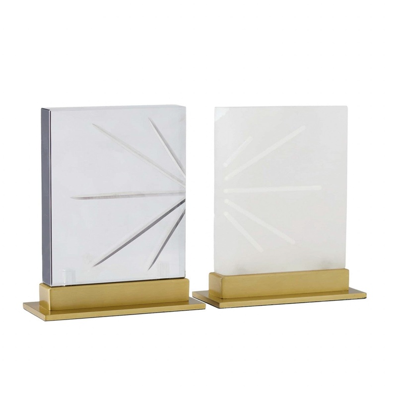 Arteriors ATC01 Veridians Sculptures, Set of 2 White