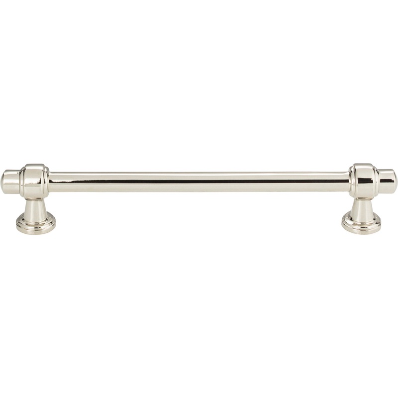 Atlas Homewares Bronte Pull 6 5/16 Inch (c-c) Polished Nickel