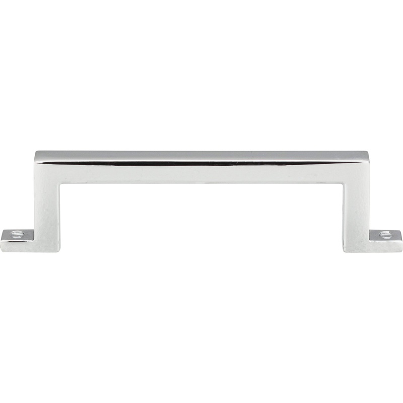 Atlas Homewares Campaign Bar Pull 3 3/4 Inch (c-c) Polished Chrome