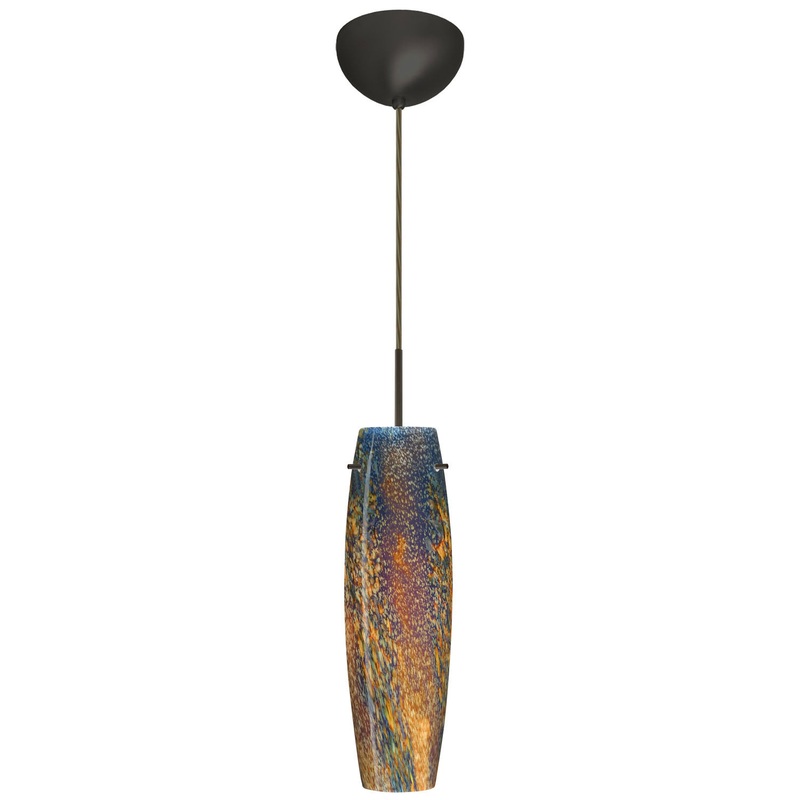 Besa 1BC-4121CE-BR Tu Tu One Light Pendant Bronze (Discontinued)
