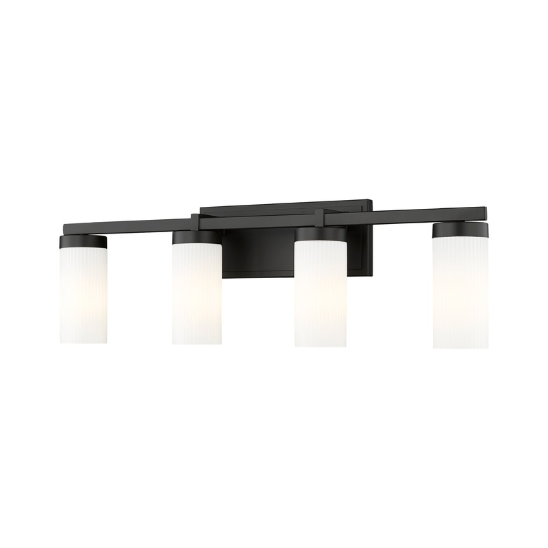 Danica 4-Light Vanity Matte Black
