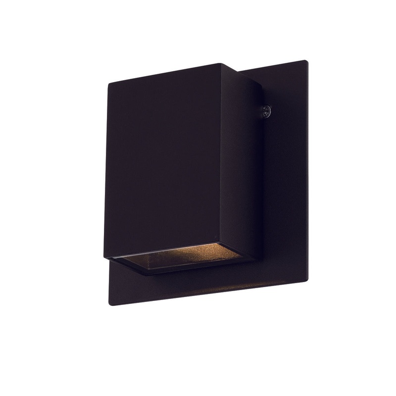 Erebus Outdoor LED Wall Mount Black