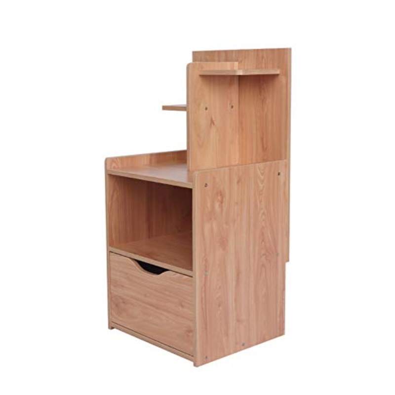 ffu Comodino, Camera da Letto Armadio A Cassetto Singolo, Comodino per Stoccaggio