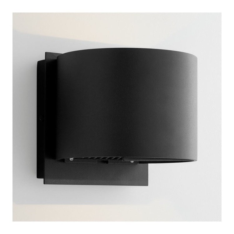 Kaldor Two-Light LED Outdoor Wall Sconce – Black