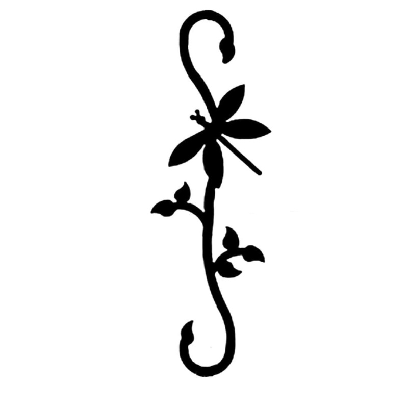 Village Wrought Iron SH-D-71 Dragonfly S Hook