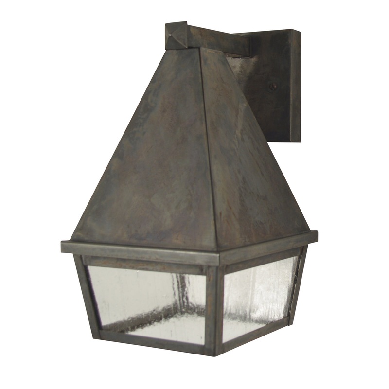 Arroyo ANB-6CS-MB Anfield One Light Wall Mount Mission Brown