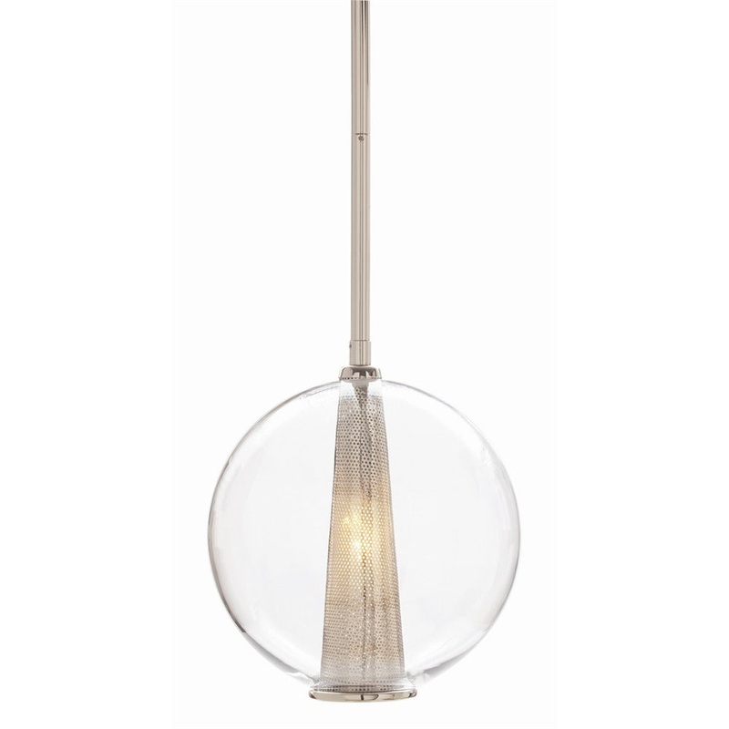 Arteriors DK49911 Caviar One Light Pendant Clear