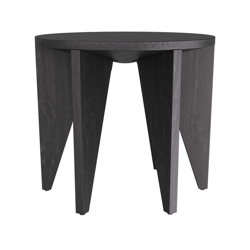 Arteriors FEI13 Talbot End Table Ebony