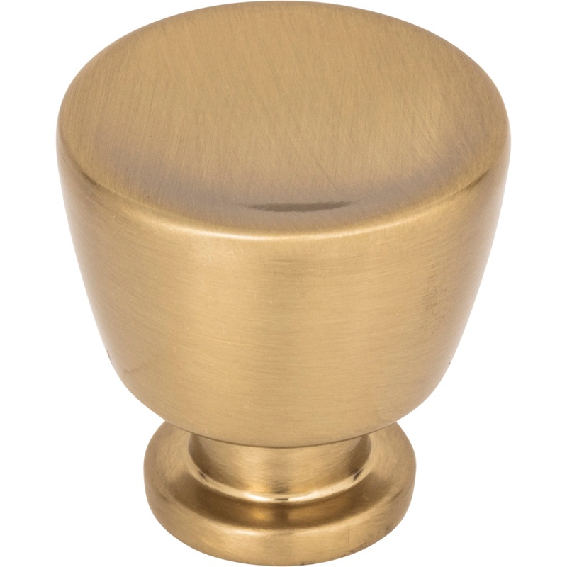 Atlas Homewares Conga Knob 1 1/8 inch Warm Brass