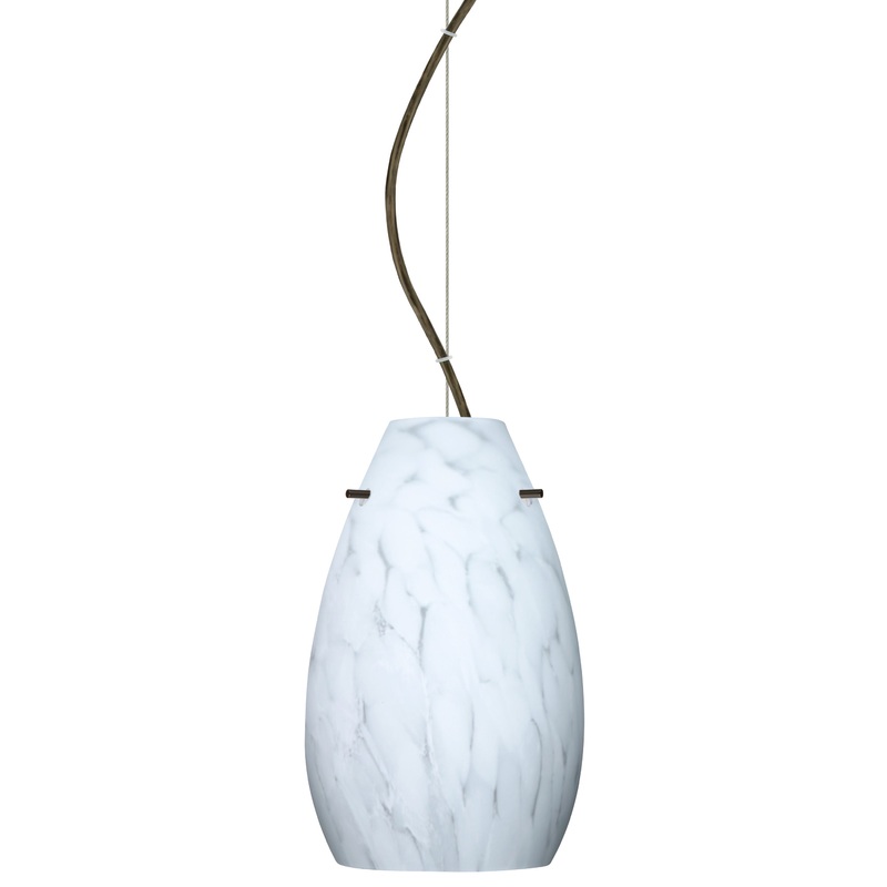 Besa 1KX-412619-BR Pera One Light Pendant Bronze